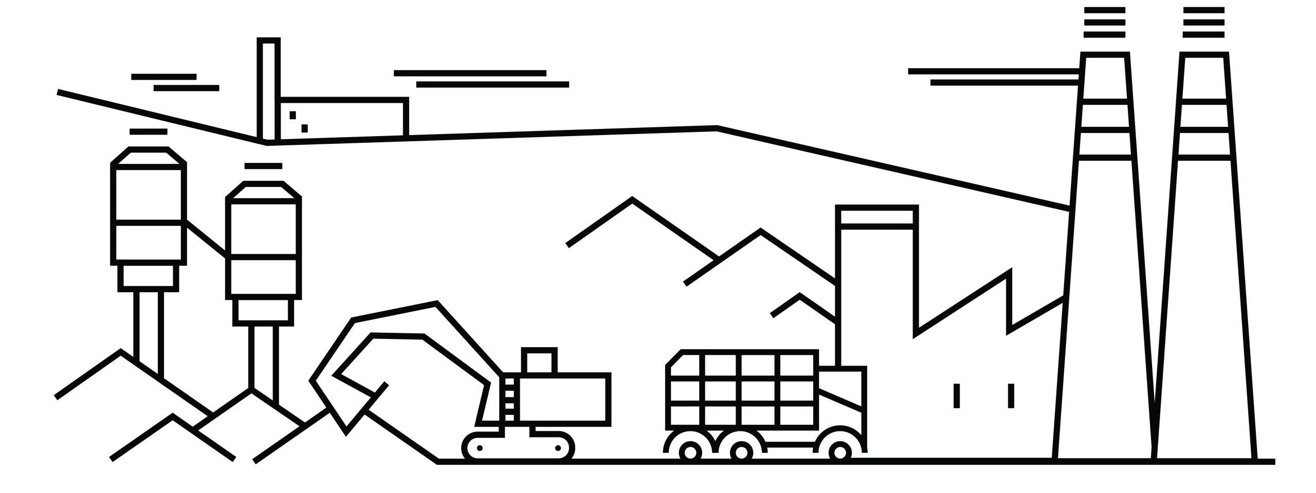 Sustainable Mining Illustration